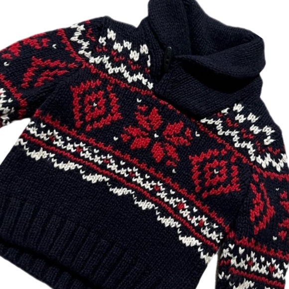 Polo Ralph Lauren Christmas Sweater Size 3T ⭐️ - Picture 2 of 11